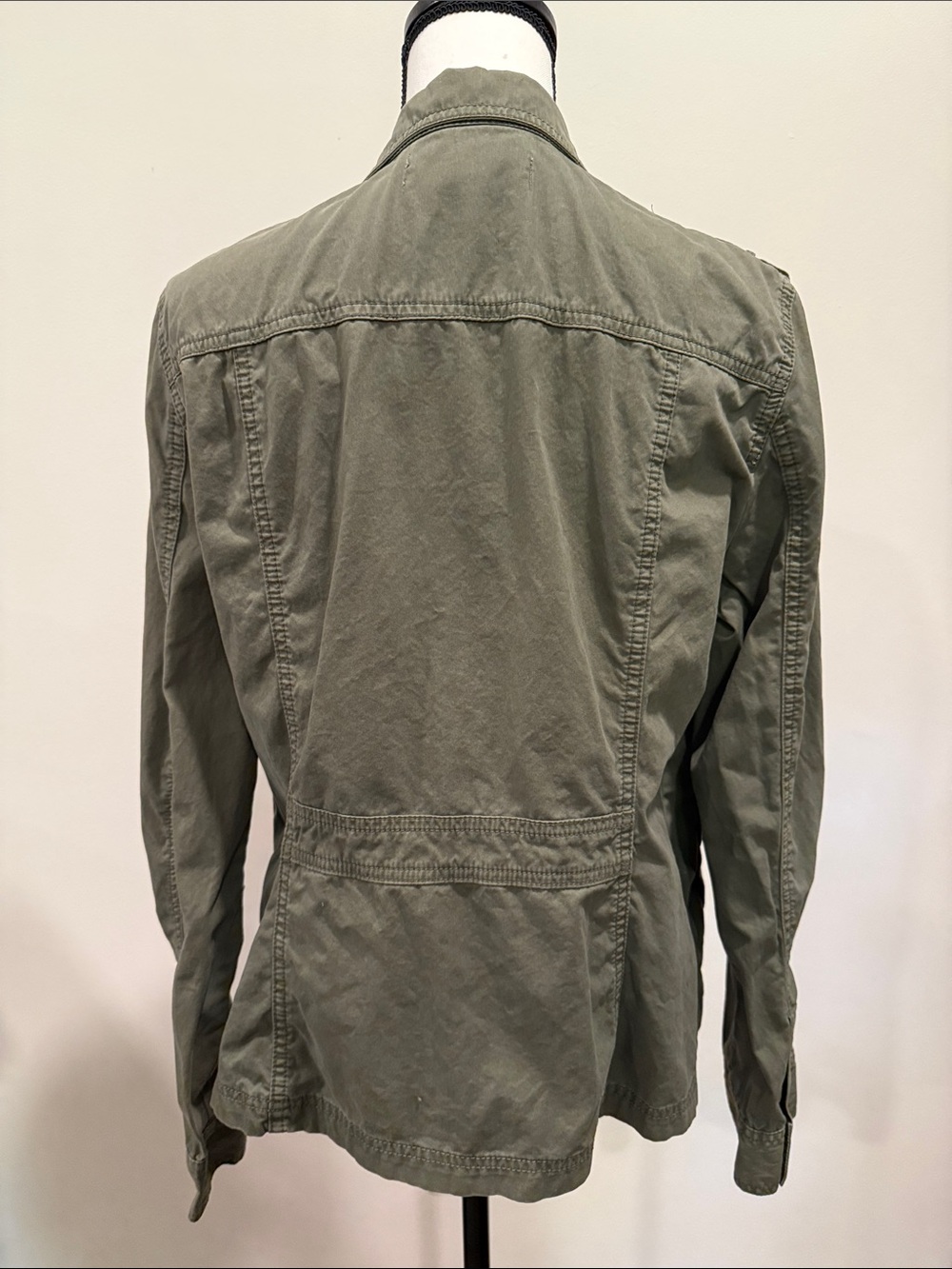 Casion Olive Utility Jacket - Lightweight Field Style Size XL - Picture 5 of 9